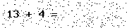 Operazione matematica anti-spam da risolvere